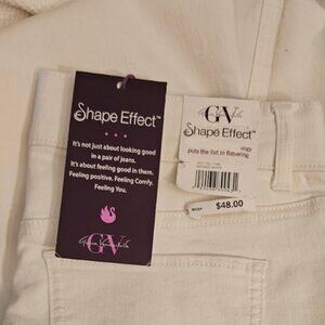Gloria Vanderbilt - vintage white jeans